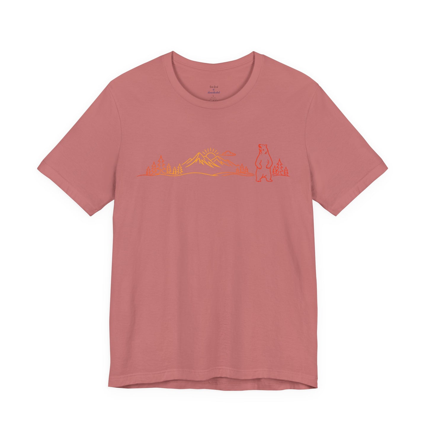 Standing Bear Mountain Scene Tee