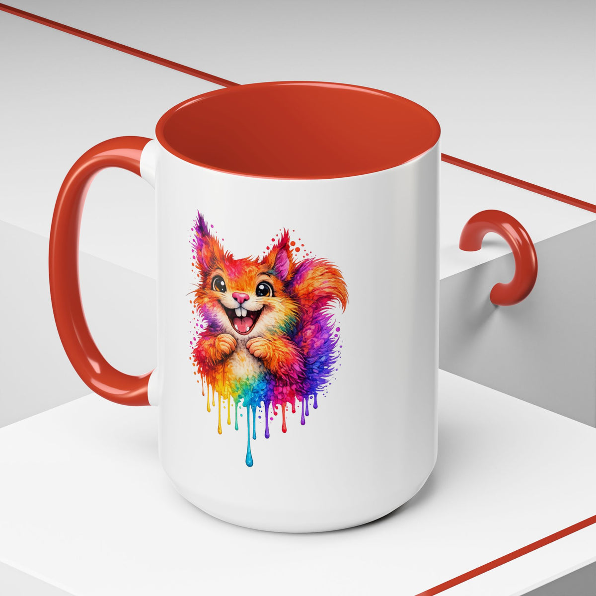 Watercolor Squirrel Coffee Mug  (11/15oz)