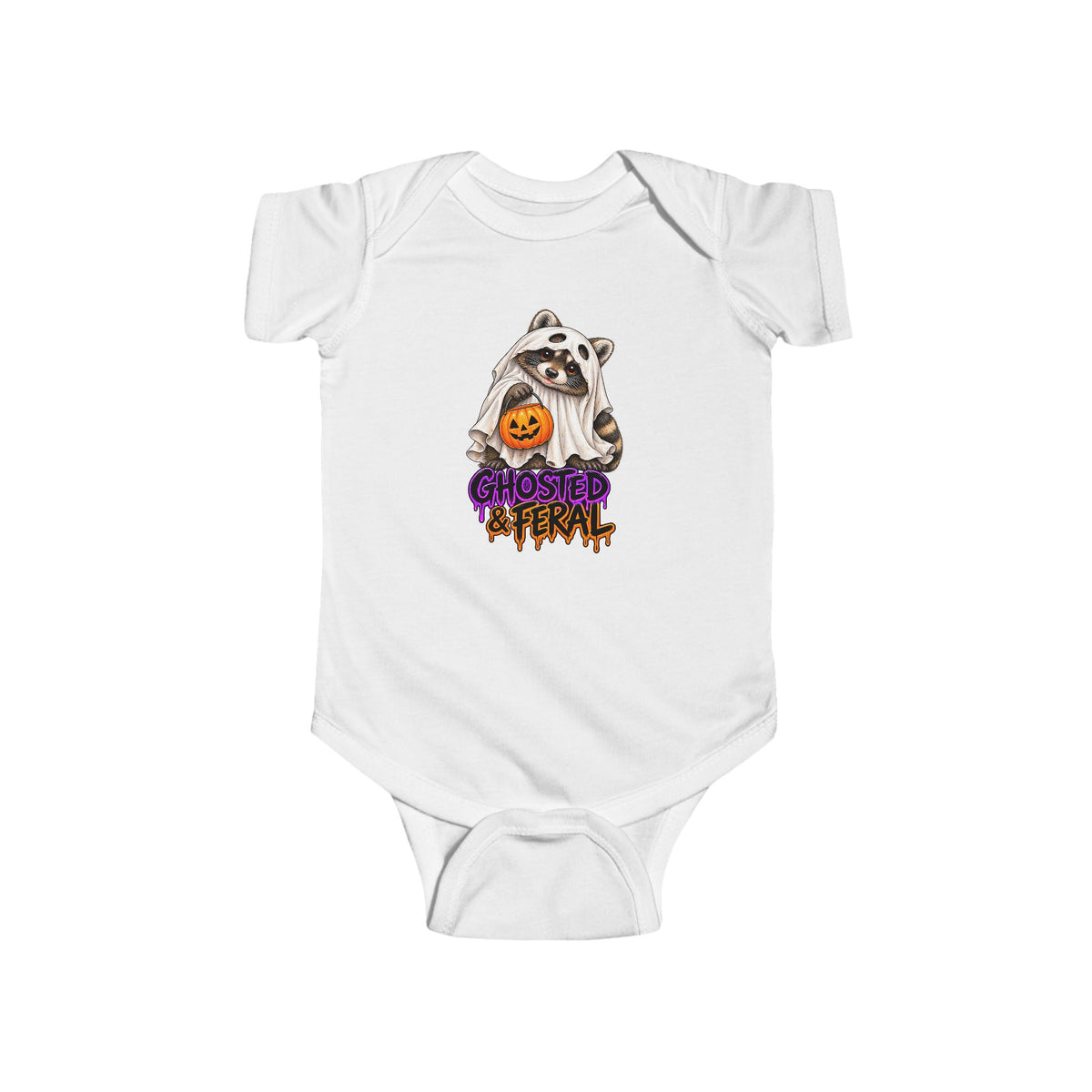 Infant Onesie — Ghosted Raccoon
