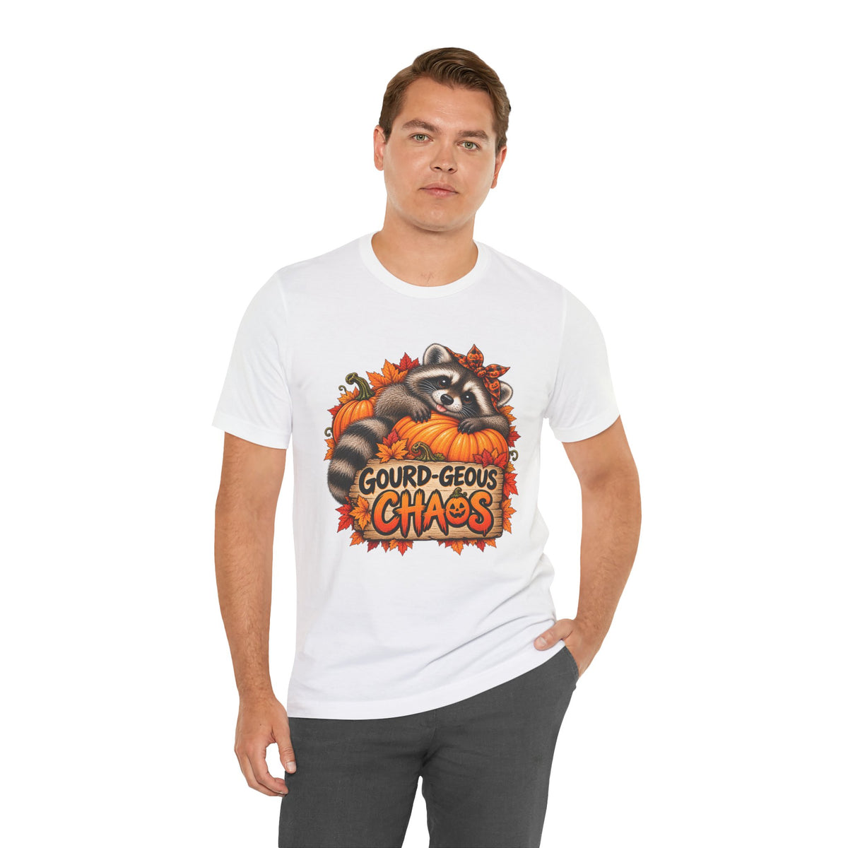 Gourd-geous Raccoon T-Shirt