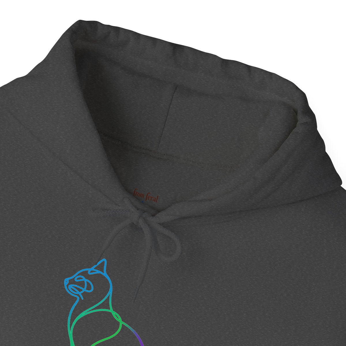Northern Lights Cat Hooded Sweatshirt