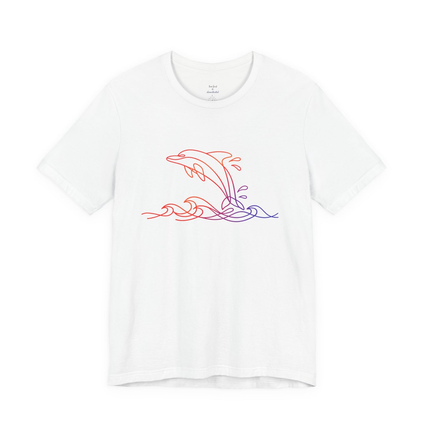 Dolphin Wild Lines T-Shirt