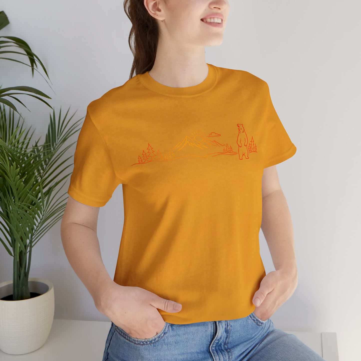 Standing Bear Mountain Scene Tee