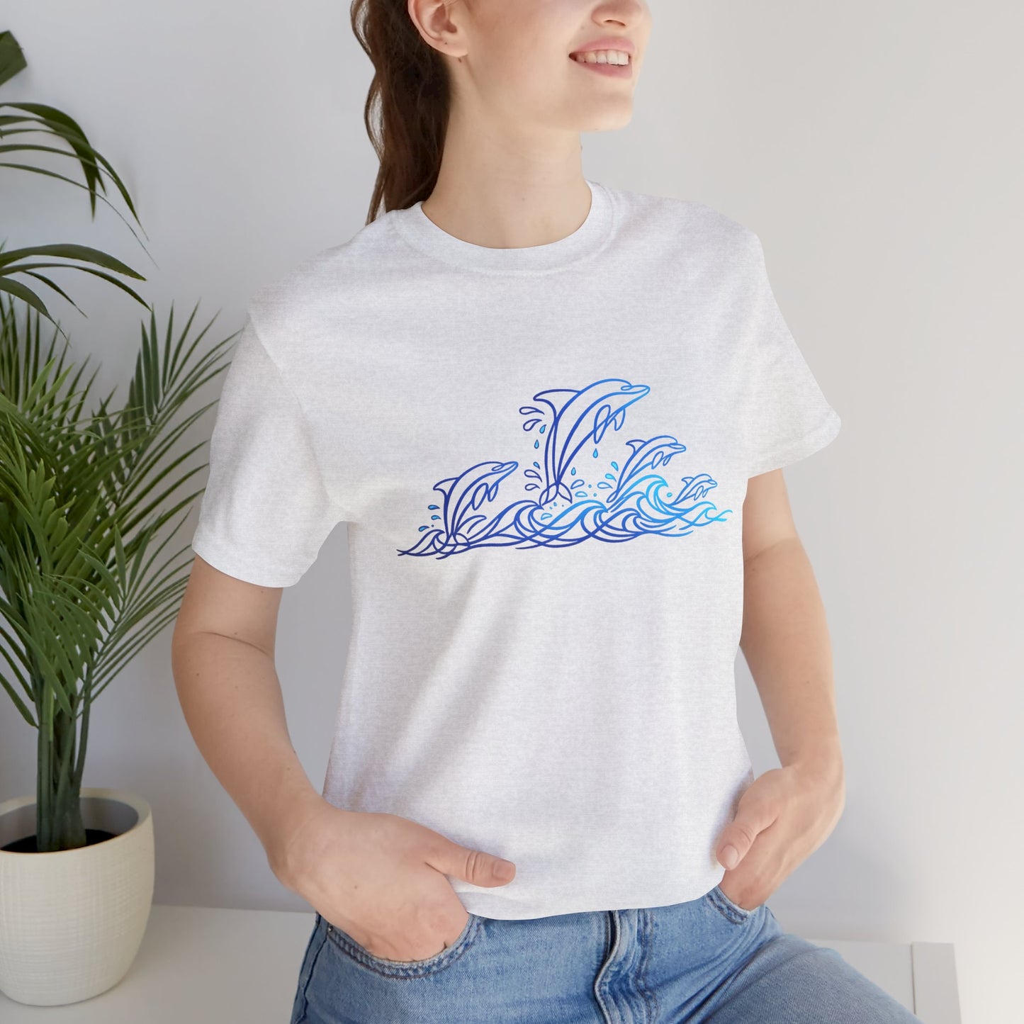 Dolphin Pod Wild Lines T-Shirt