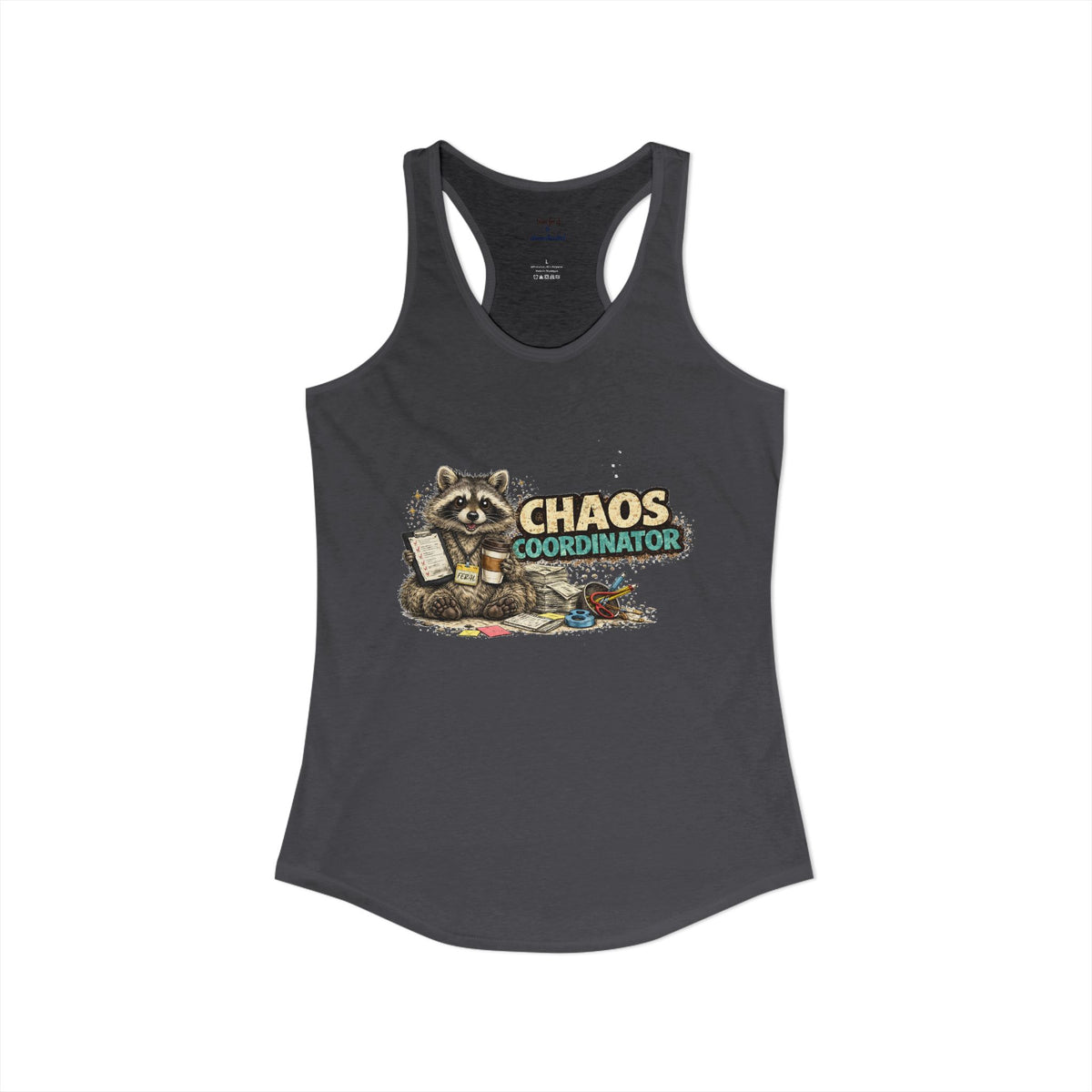 Chaos Coordinator Racerback Tank