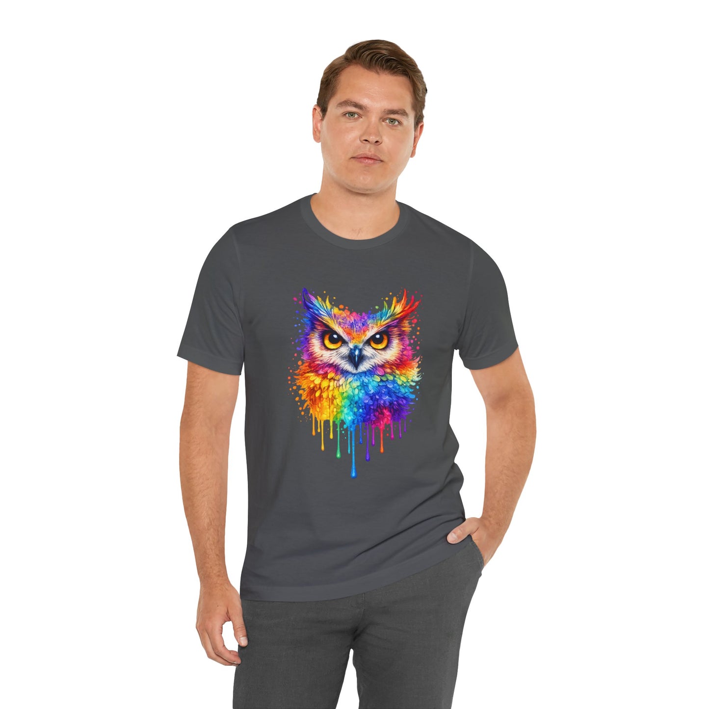 Watercolor Wildlife Owl T-Shirt