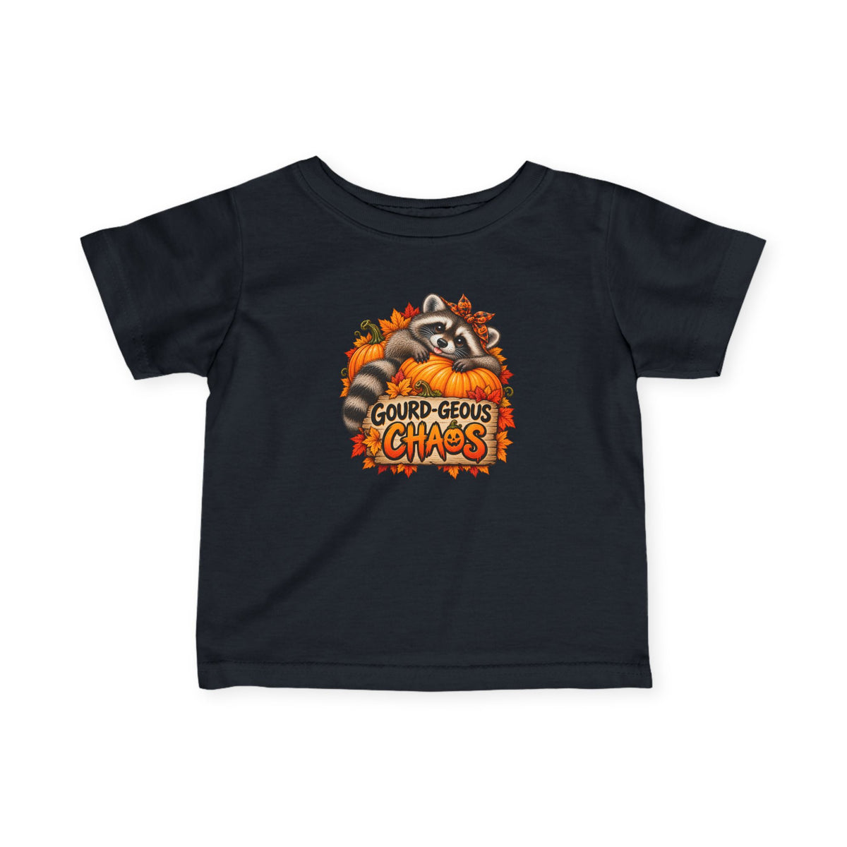 Gourd-geous Raccoon Infant Tee