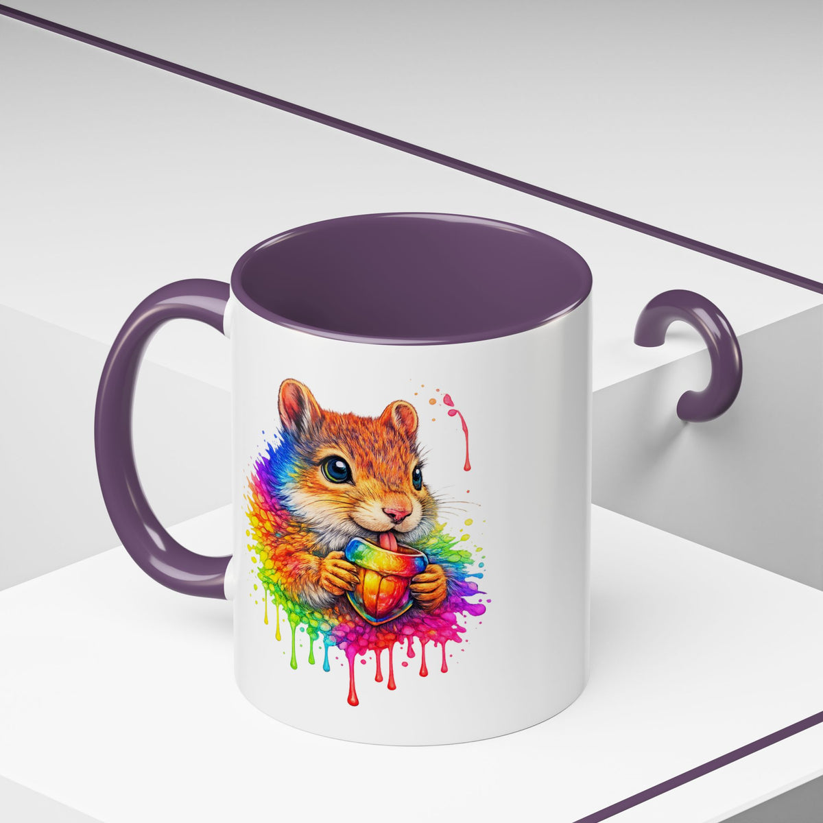 Watercolor Squirrel Coffee Mug  (11/15oz)