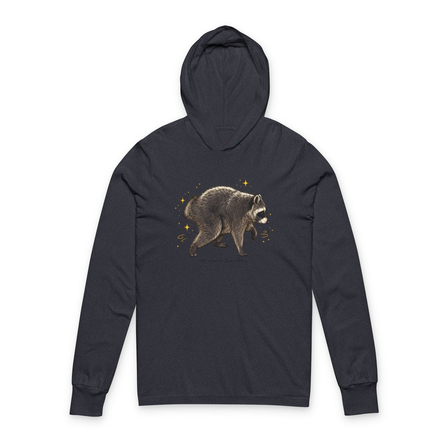 Jimothy The Raccoon Hooded Long Sleeve T-Shirt