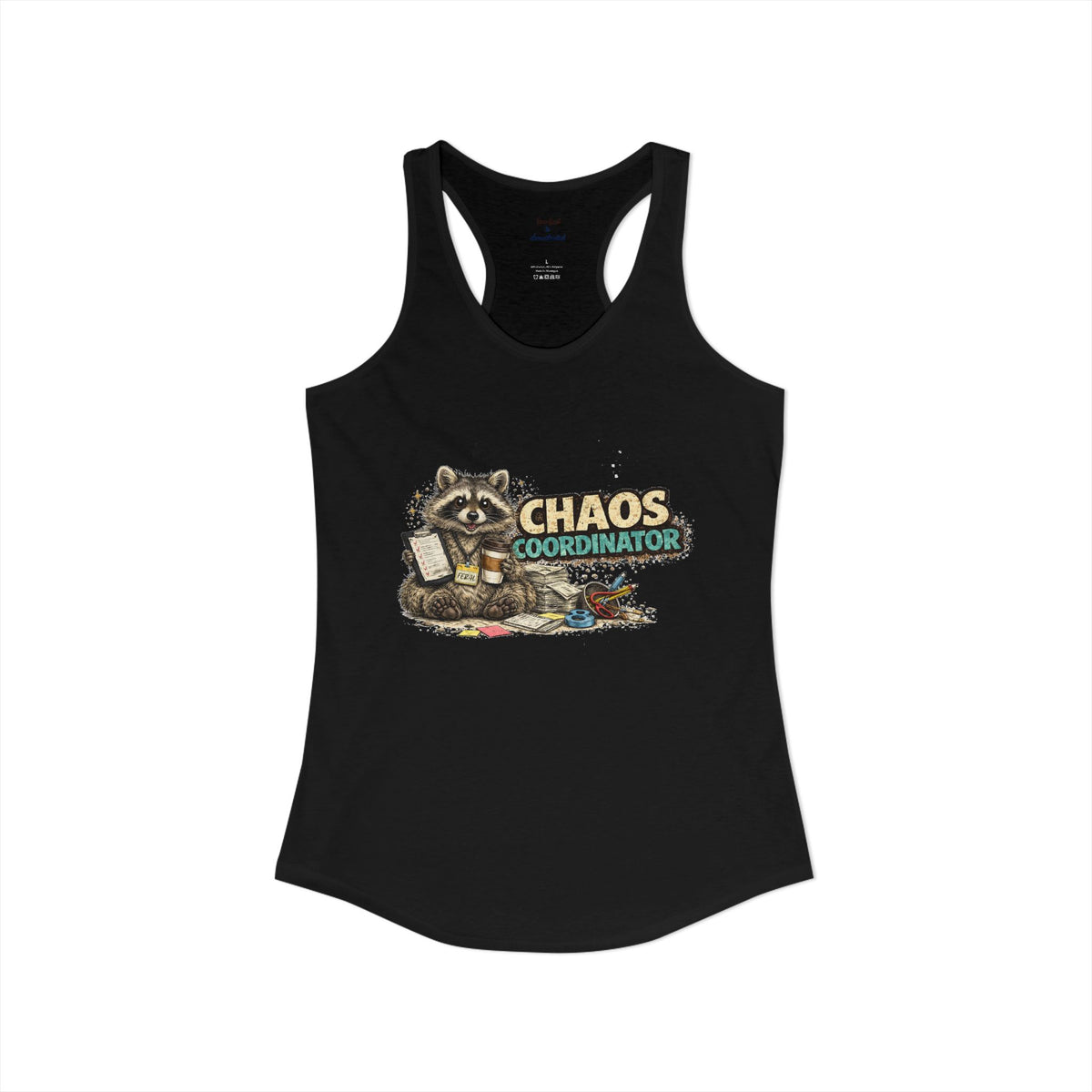 Chaos Coordinator Racerback Tank