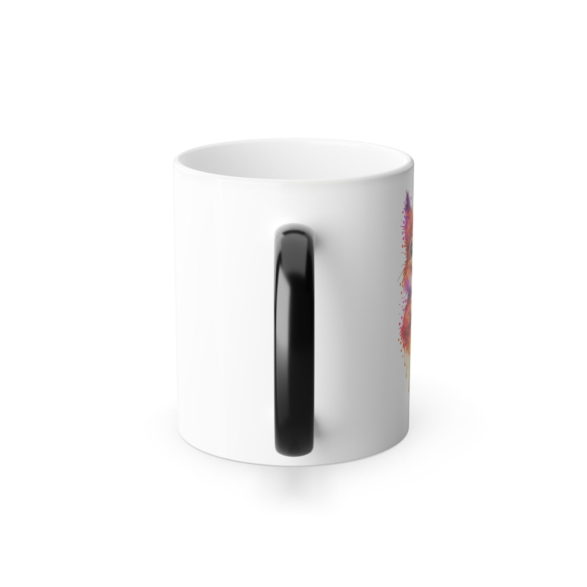 Watercolor Squirrel Color-Changing Mug  11 oz