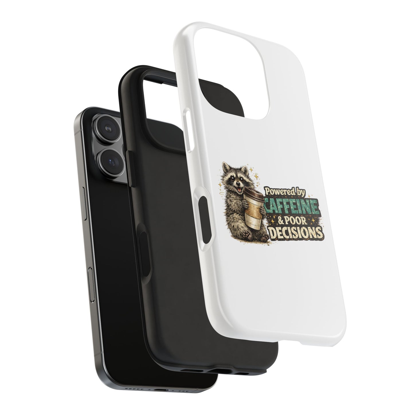 Poor Decisions Raccoon Phone Case — Tough & Cute Protective Phone Cover