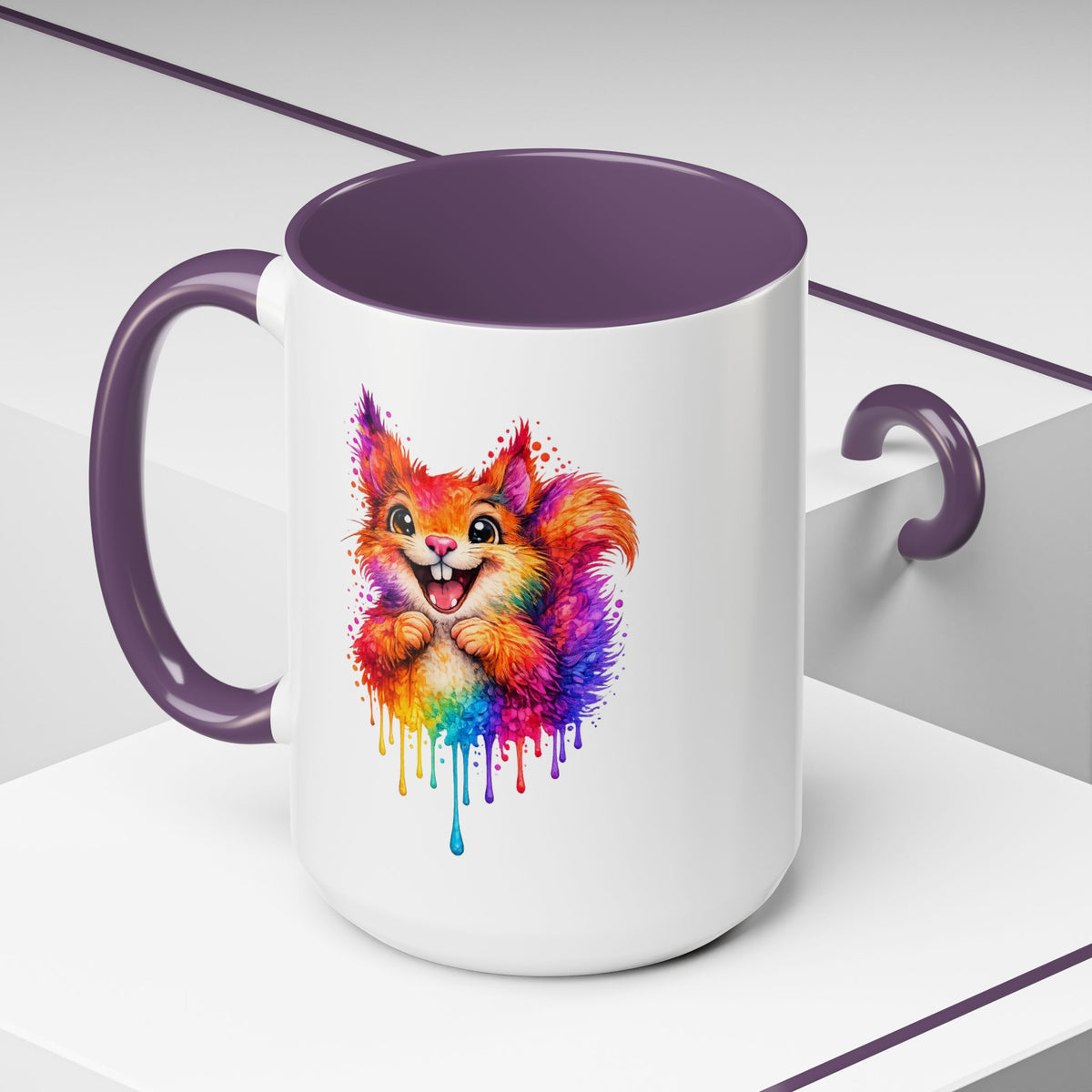 Watercolor Squirrel Coffee Mug  (11/15oz)