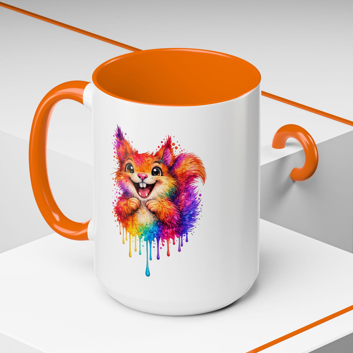 Watercolor Squirrel Coffee Mug  (11/15oz)