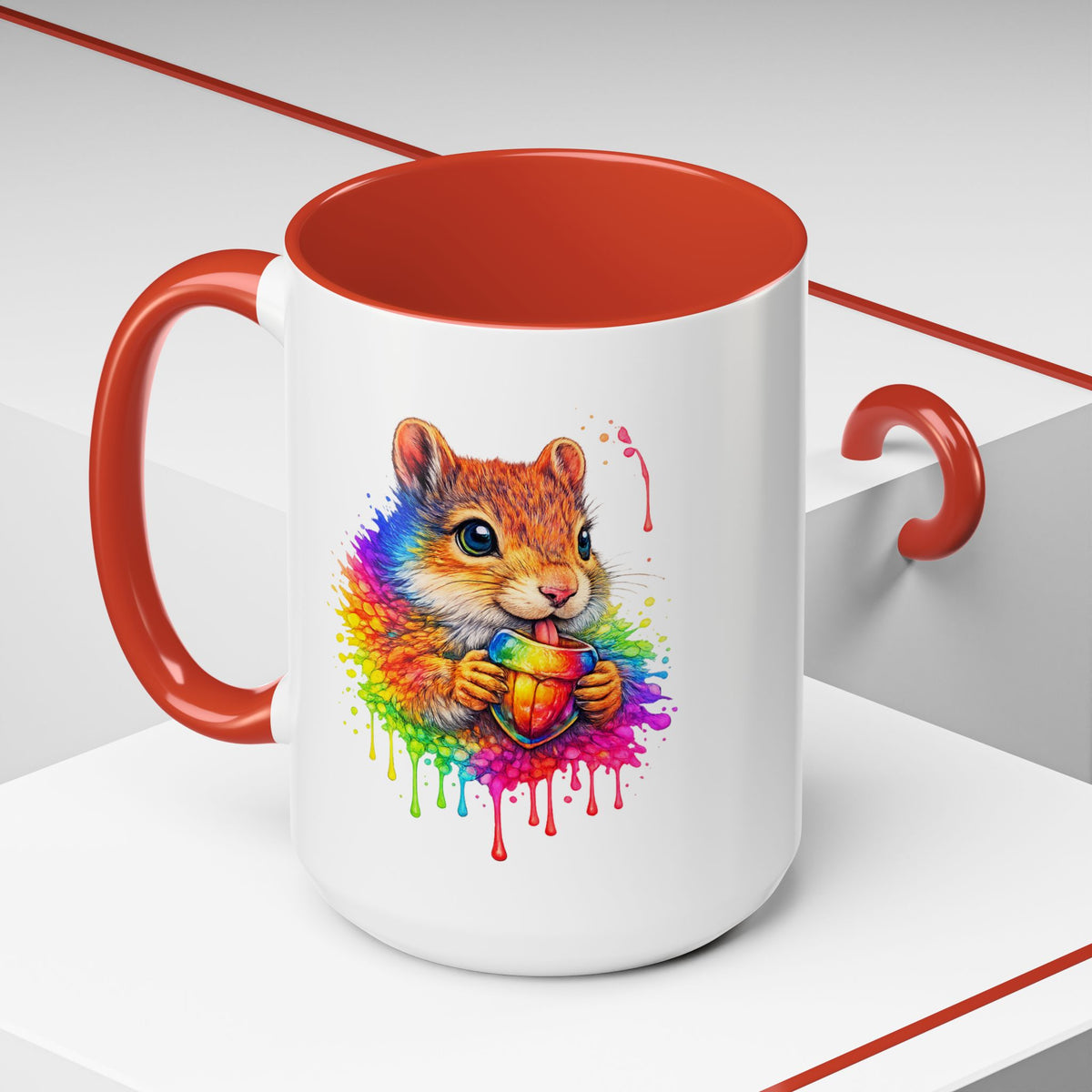 Watercolor Squirrel Coffee Mug  (11/15oz)