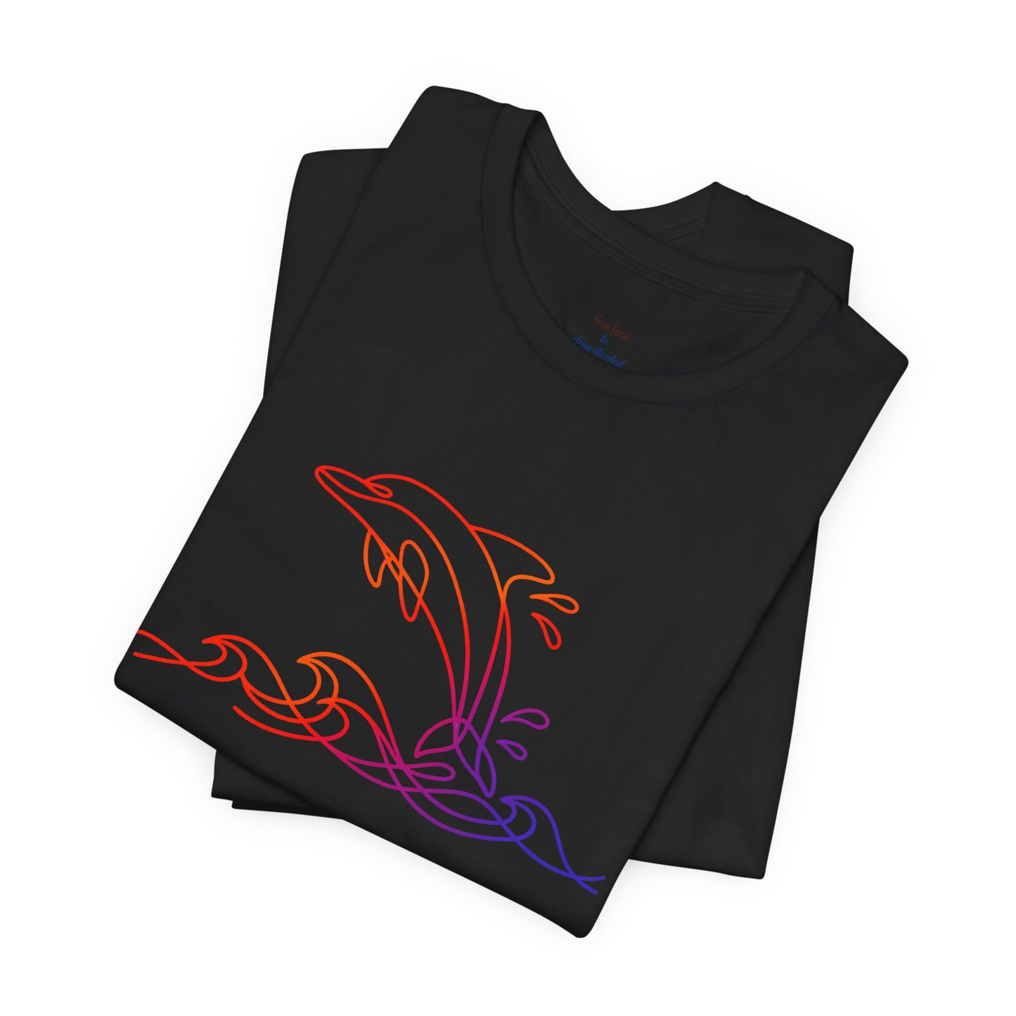 Dolphin Wild Lines T-Shirt