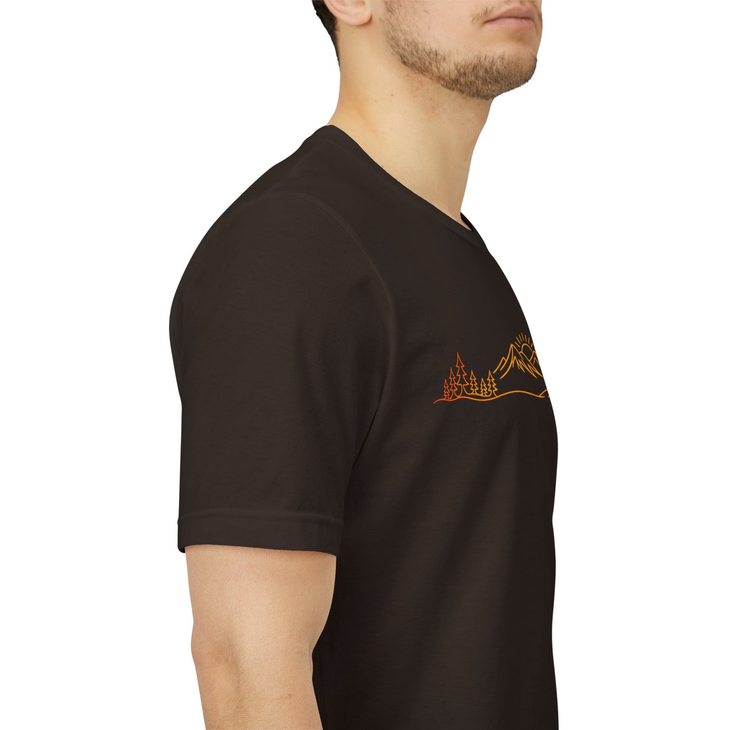Standing Bear Mountain Scene Tee