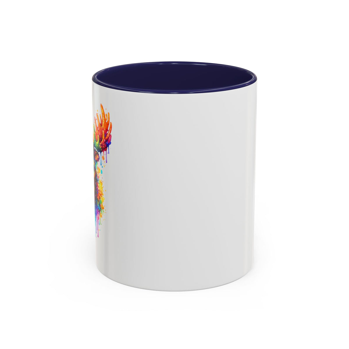 Watercolor Moose Coffee Mug  (11/15oz)