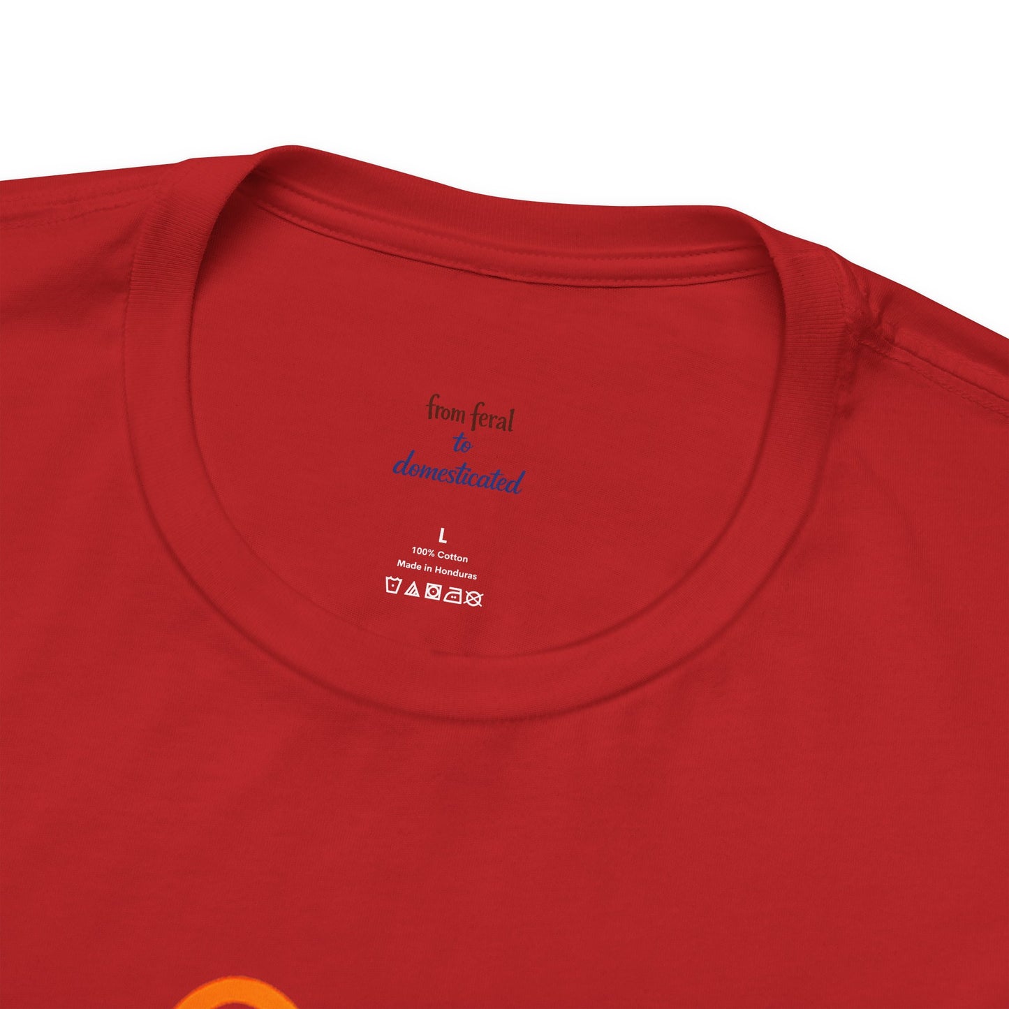 Heart/Paw Colorful Line-Work T-Shirt