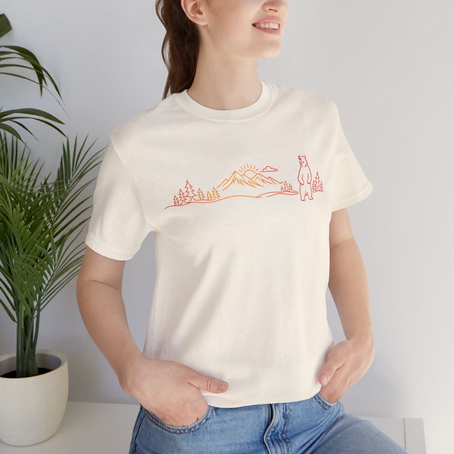 Standing Bear Mountain Scene Tee