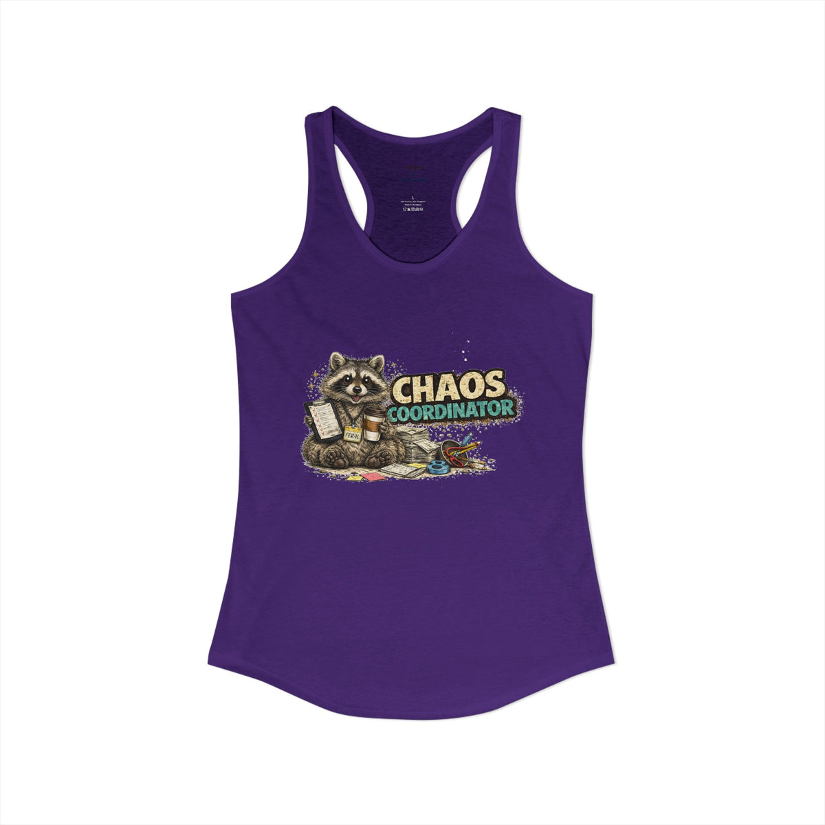 Chaos Coordinator Racerback Tank