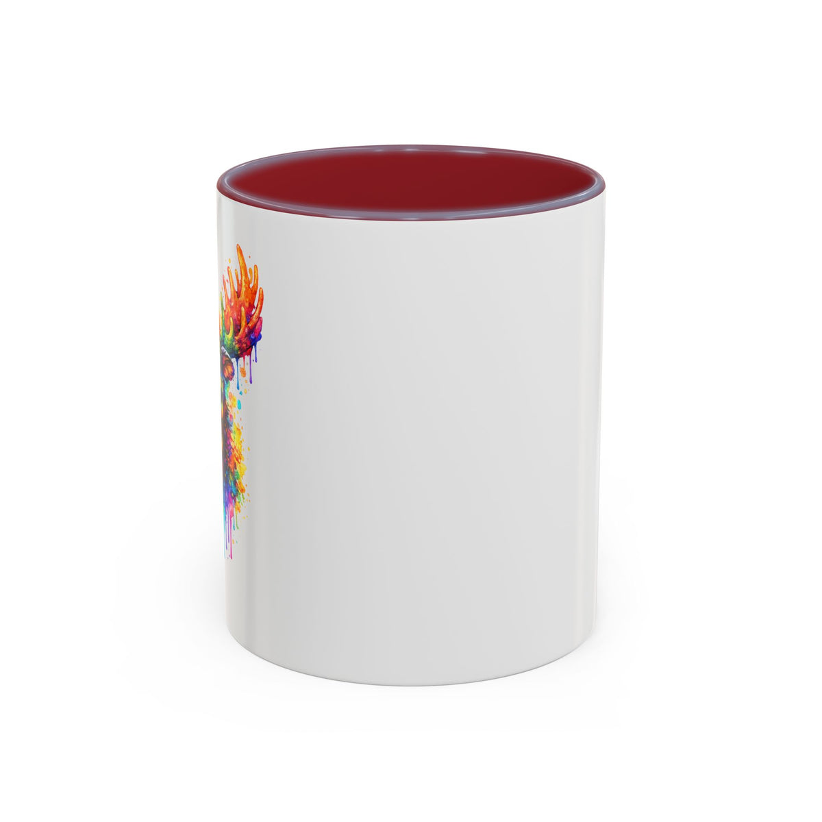 Watercolor Moose Coffee Mug  (11/15oz)
