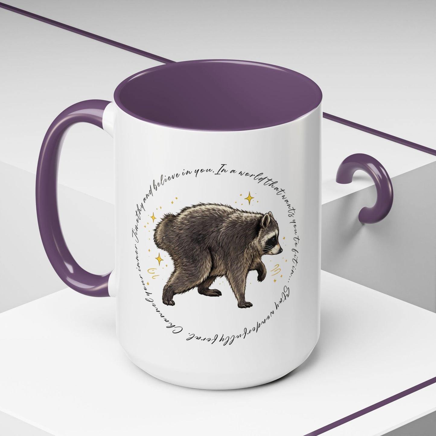 Jimothy The Raccoon Coffee Mug  (11/15oz)