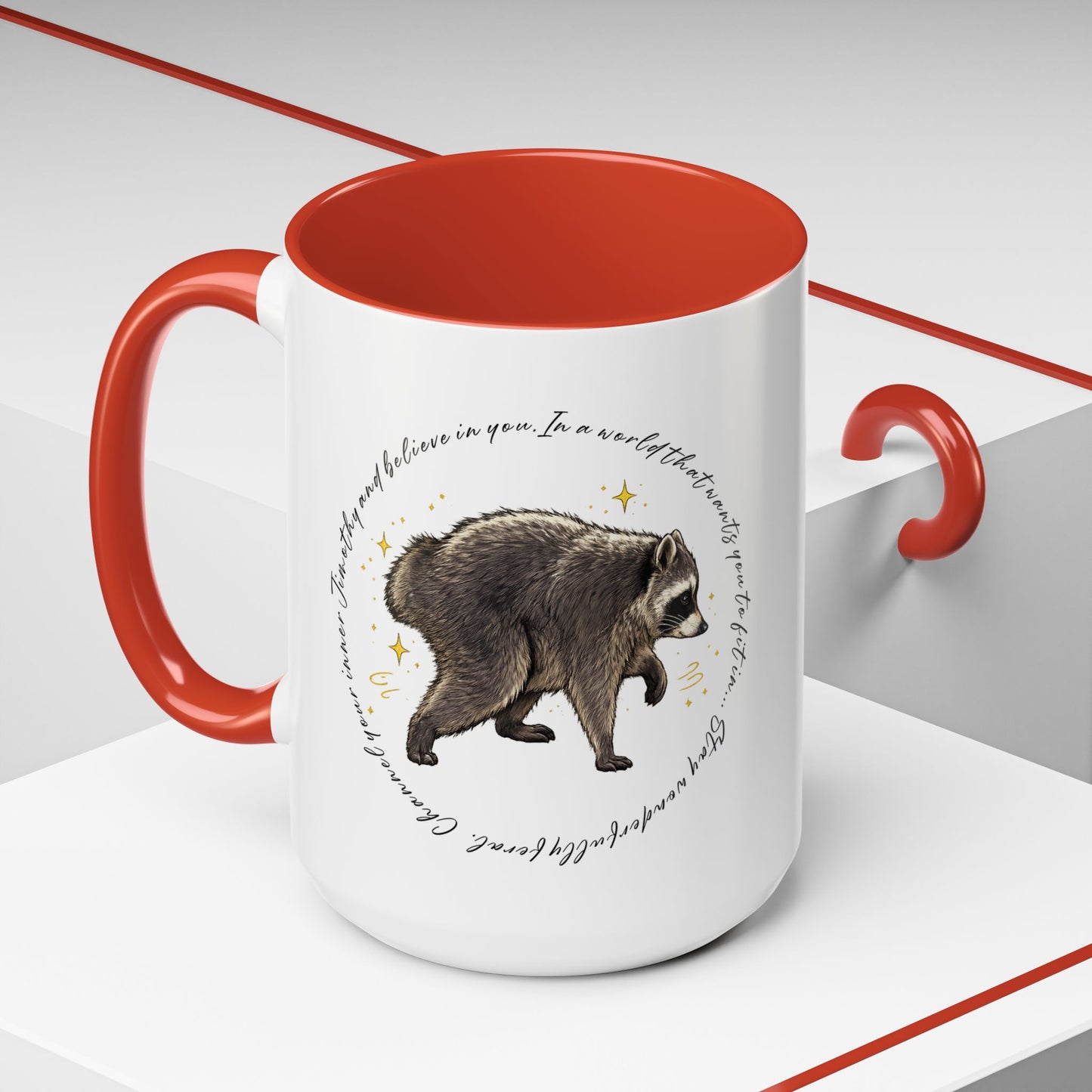 Jimothy The Raccoon Coffee Mug  (11/15oz)