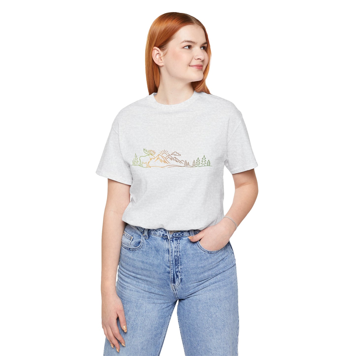 Moose Mountain Scene | Hiking Tee