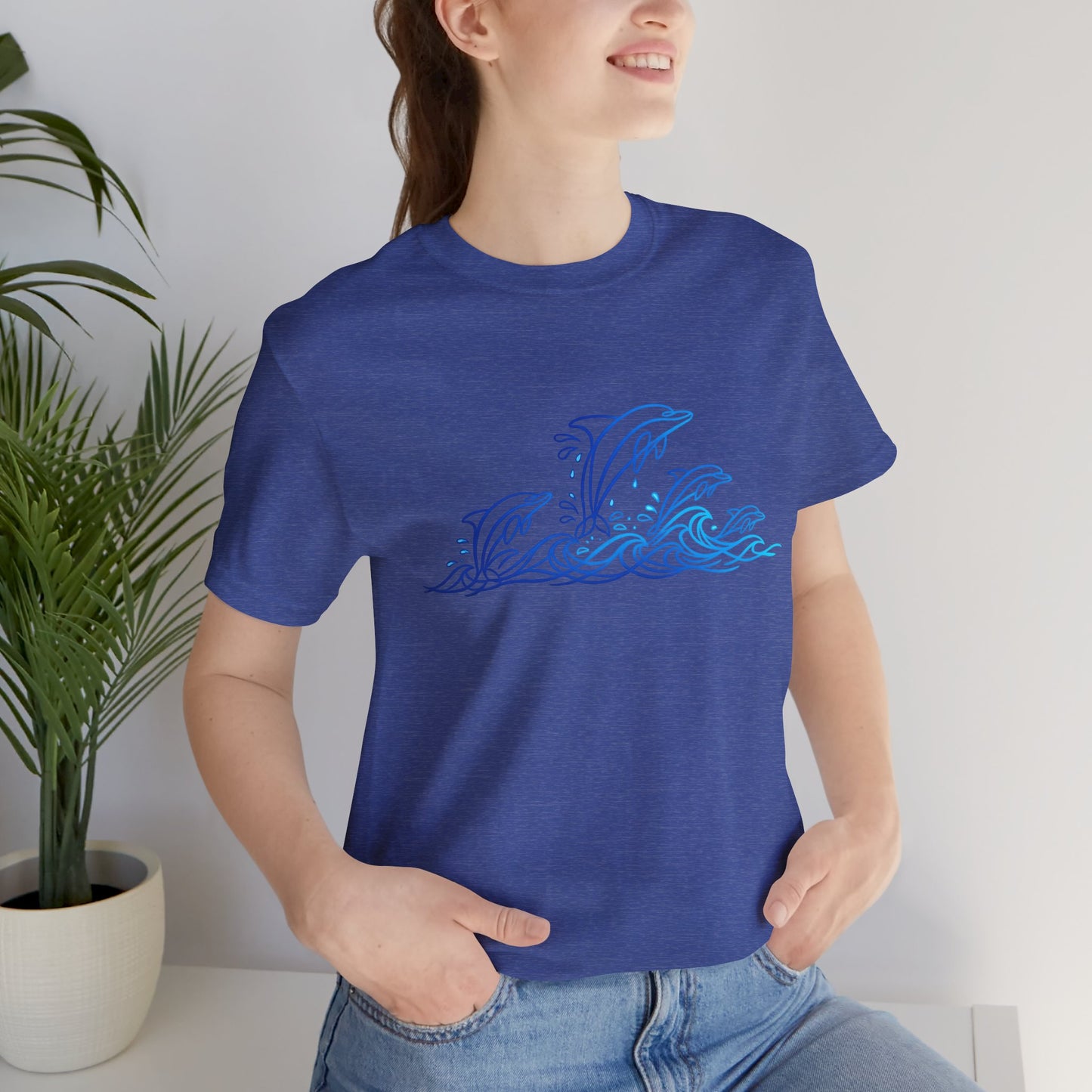 Dolphin Pod Wild Lines T-Shirt