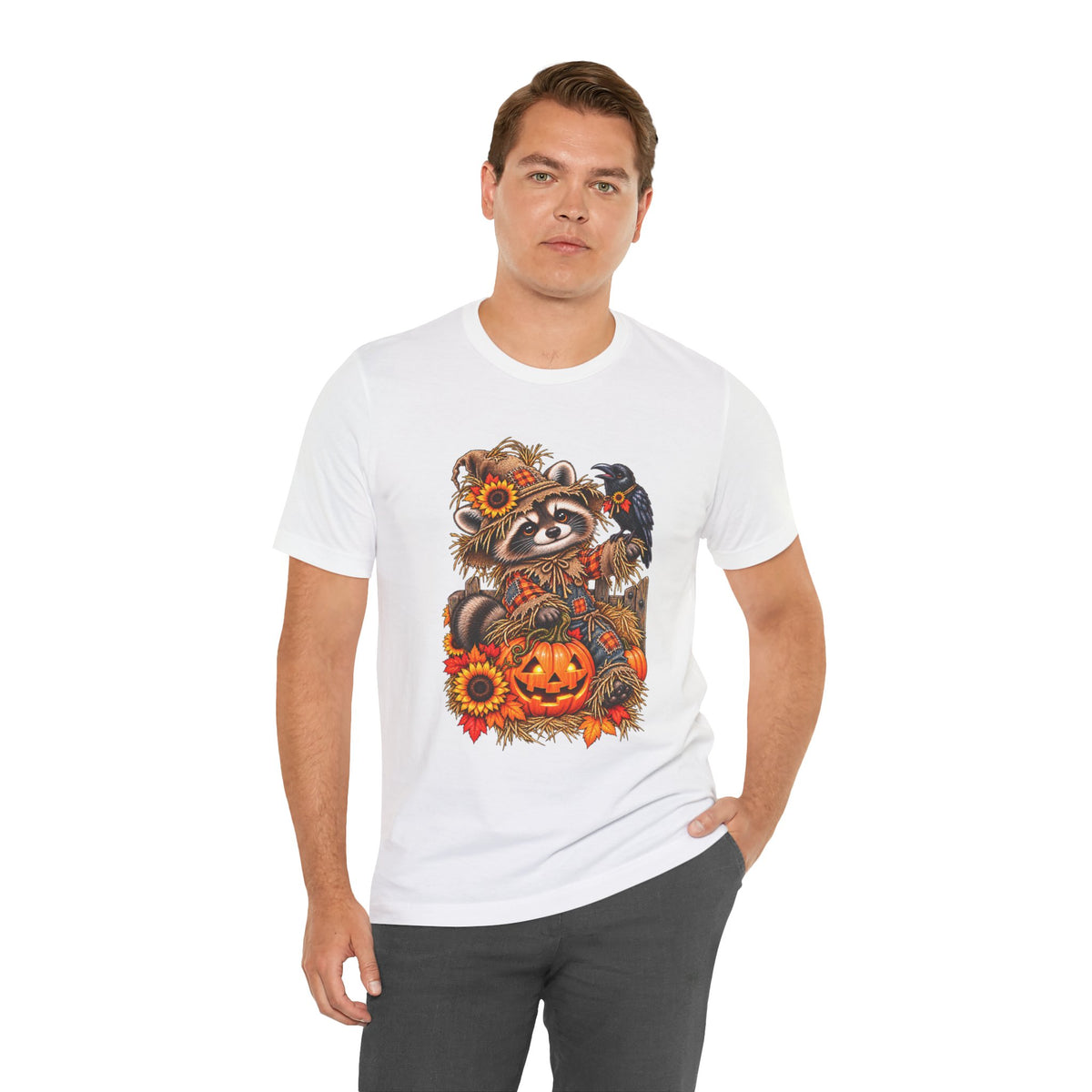 Scarecrow Raccoon T-Shirt