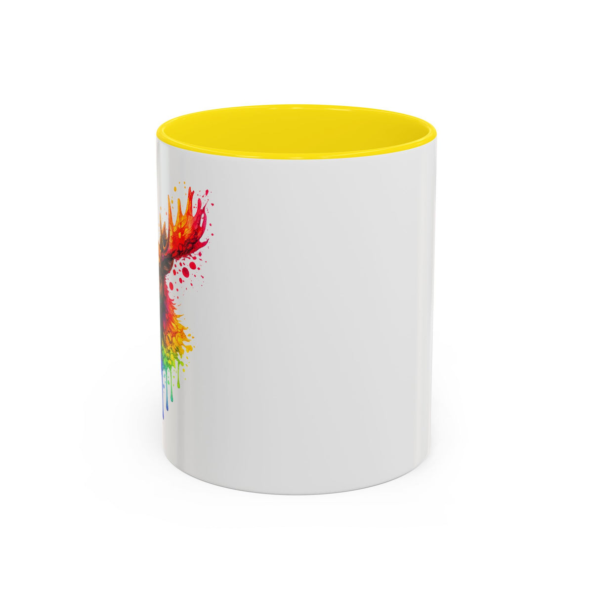 Watercolor Moose Coffee Mug  (11/15oz)