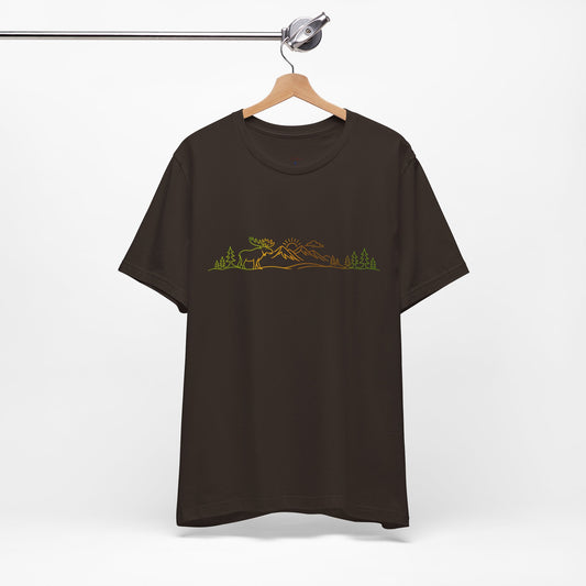 Moose Mountain Scene | Hiking Tee