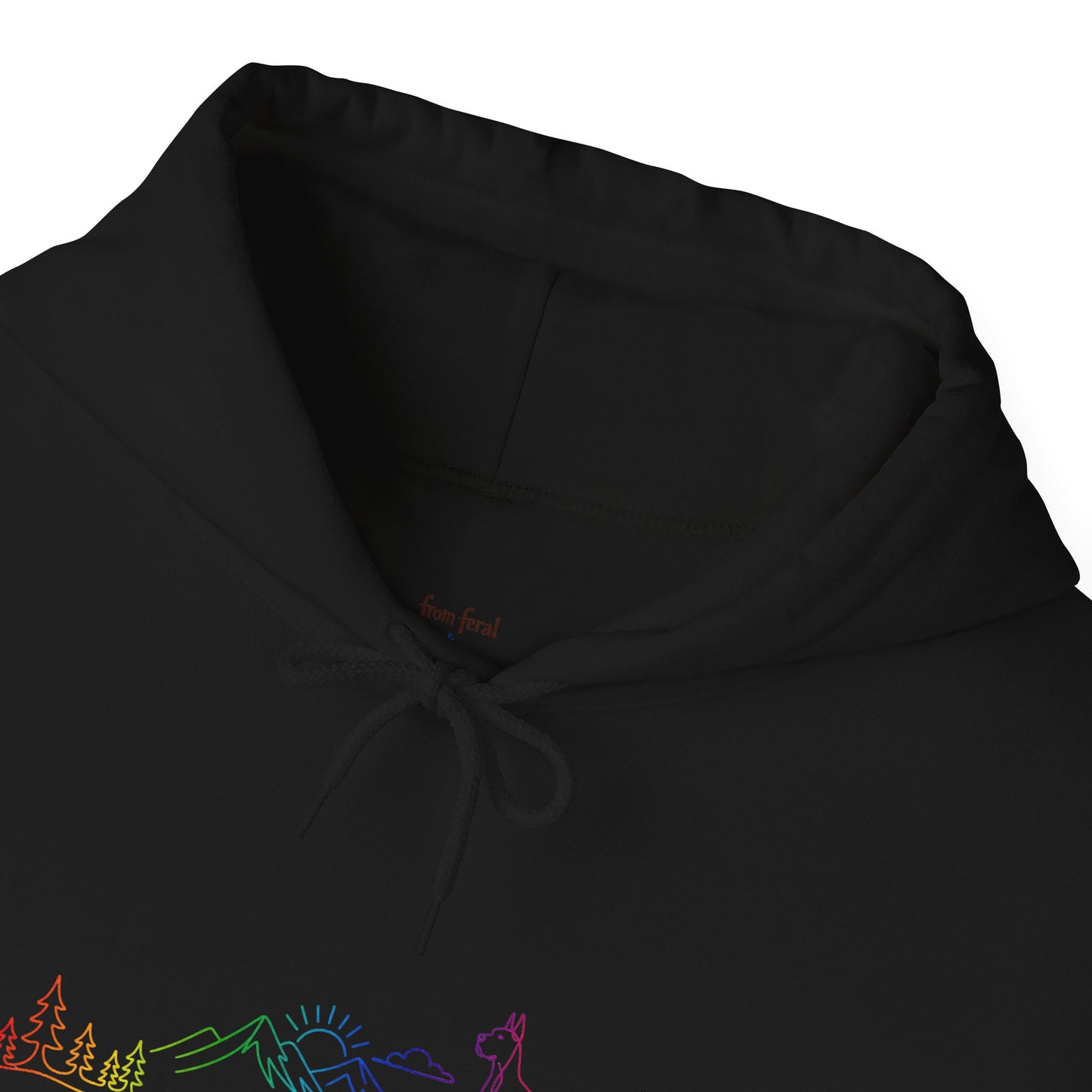 Great Dane, cropped ears, Hoodie