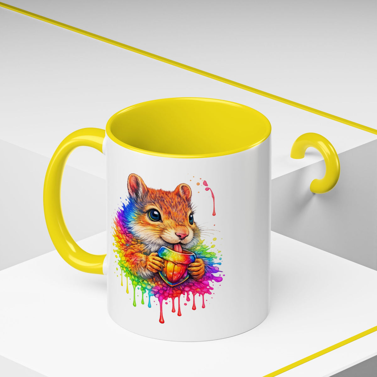 Watercolor Squirrel Coffee Mug  (11/15oz)