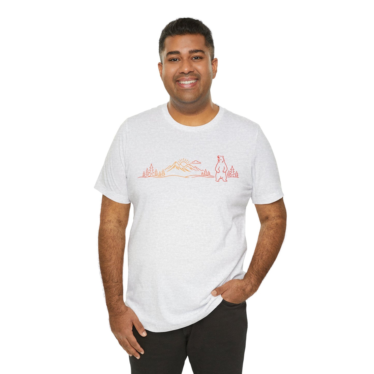 Standing Bear Mountain Scene Tee
