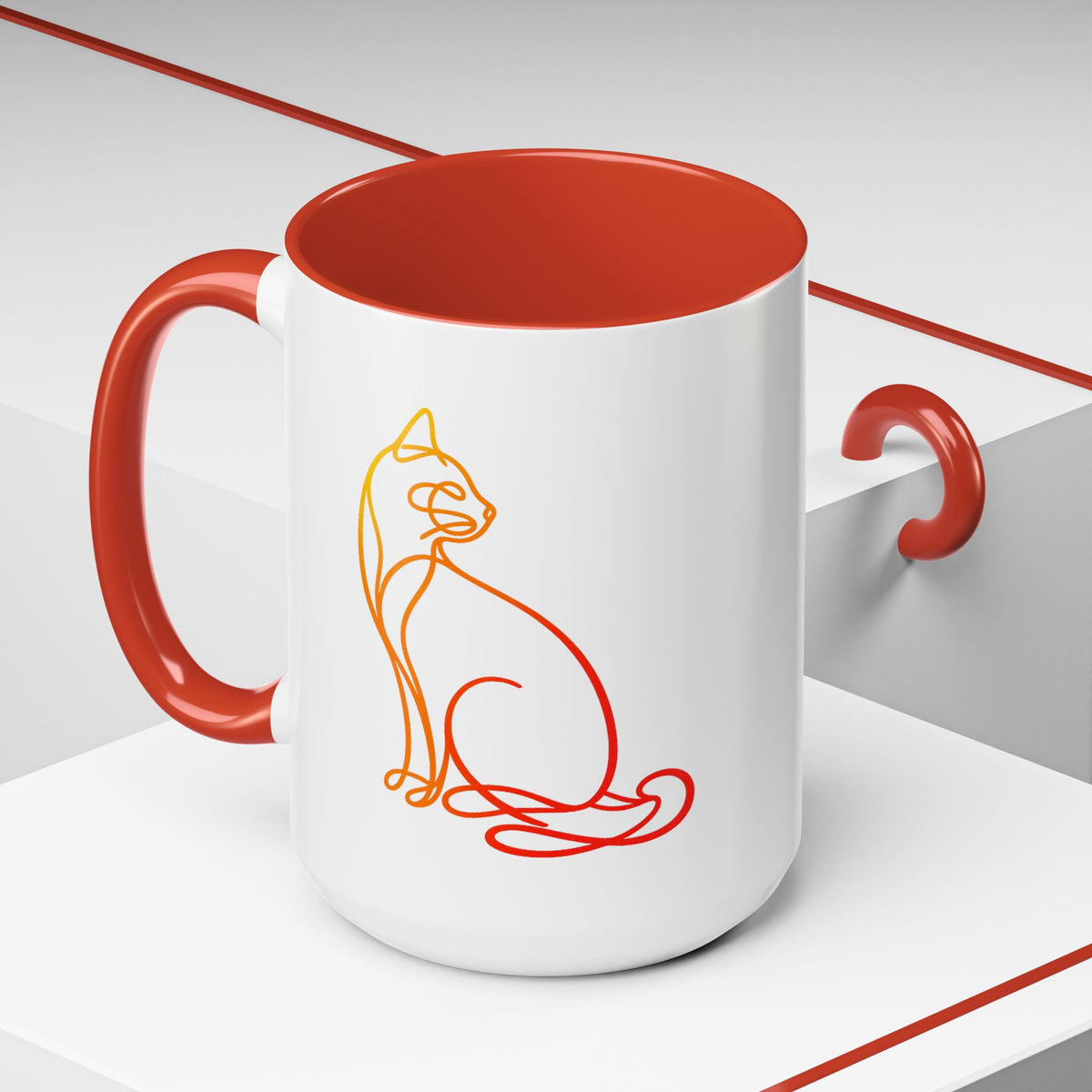 Sunrise Cat Coffee Mug  (11/15oz)