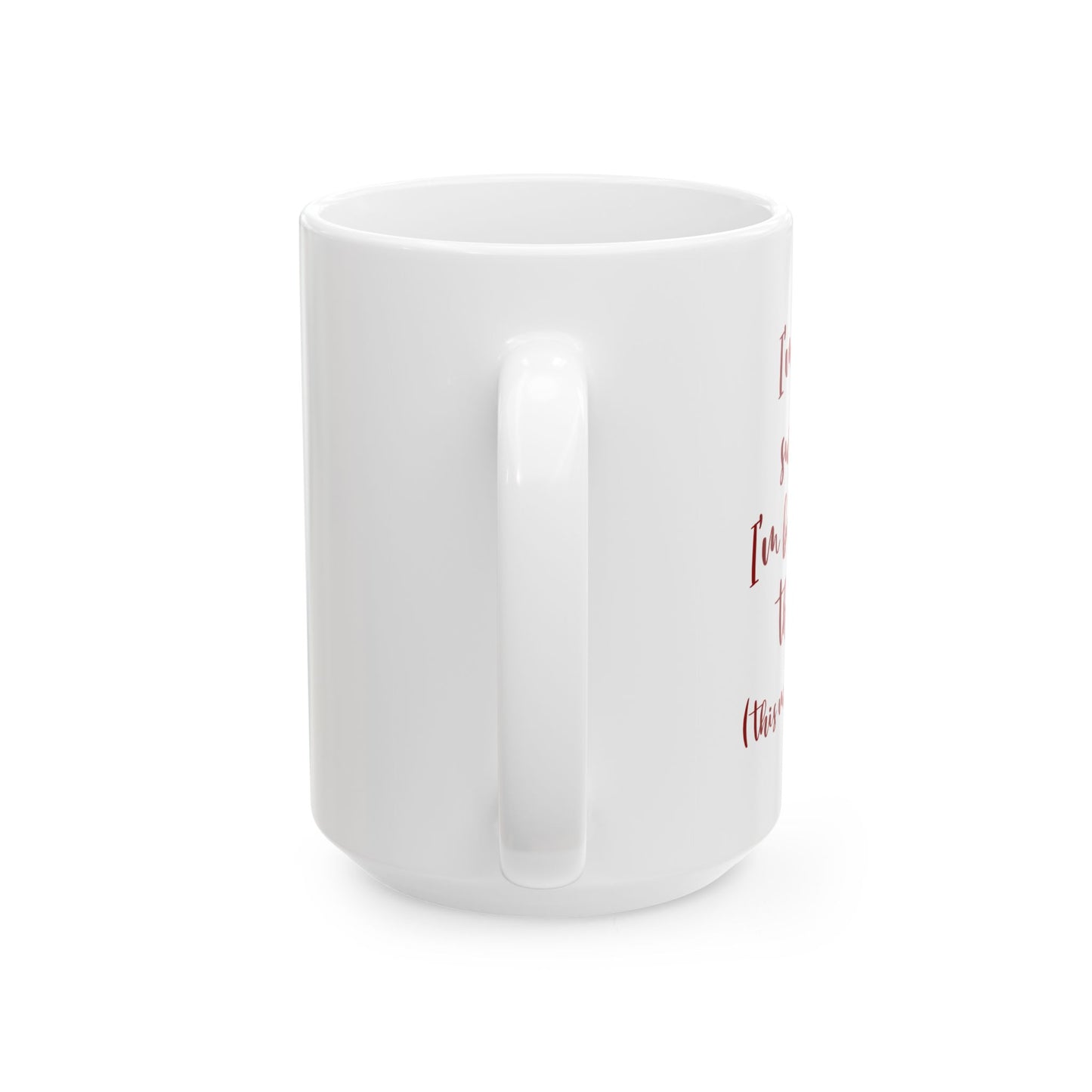 "Sweating" Ceramic Mug  (11oz & 15oz)