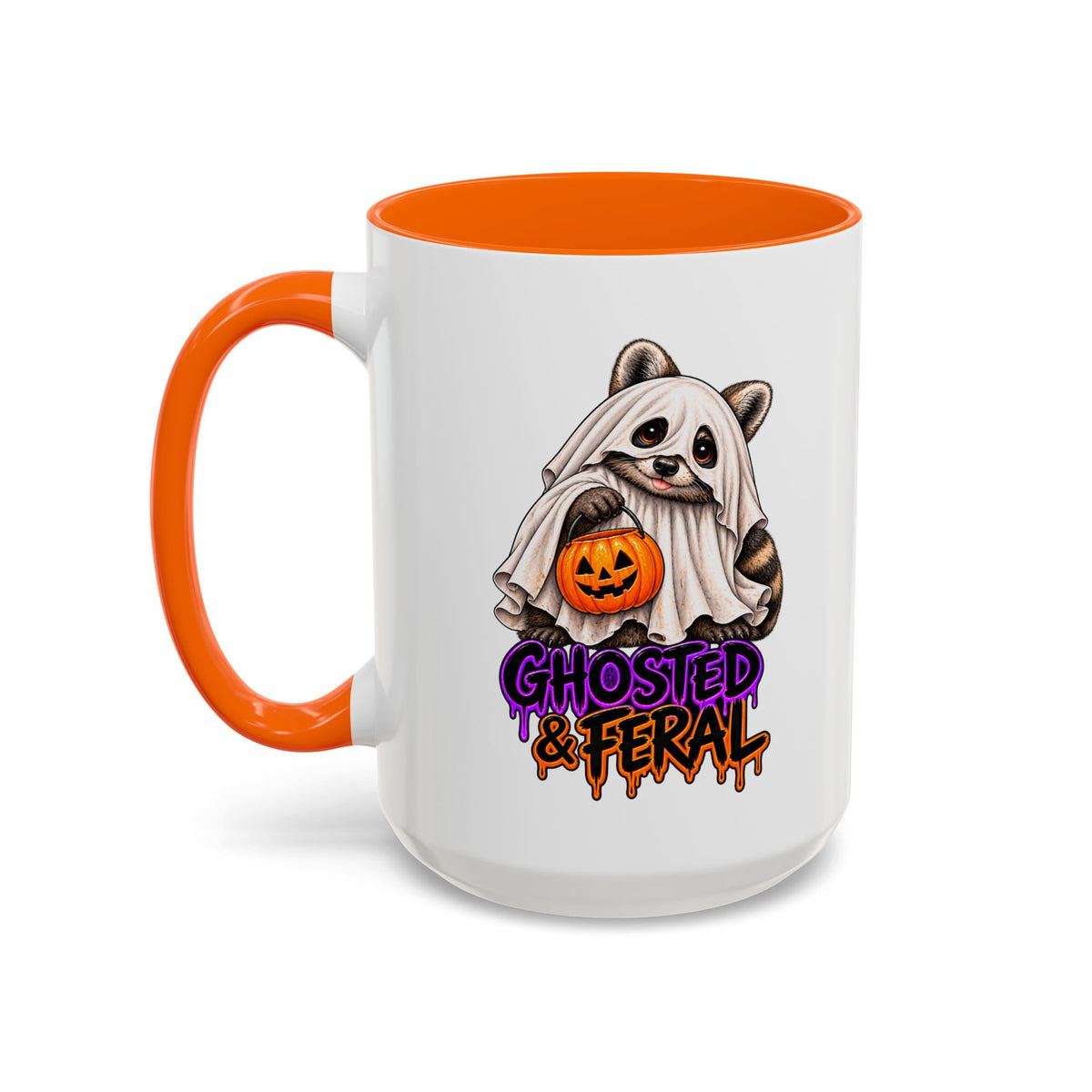 Ghosted Raccoon Coffee Mug  (11/15oz)