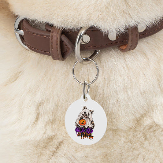 Halloween Raccoon Pet Tag