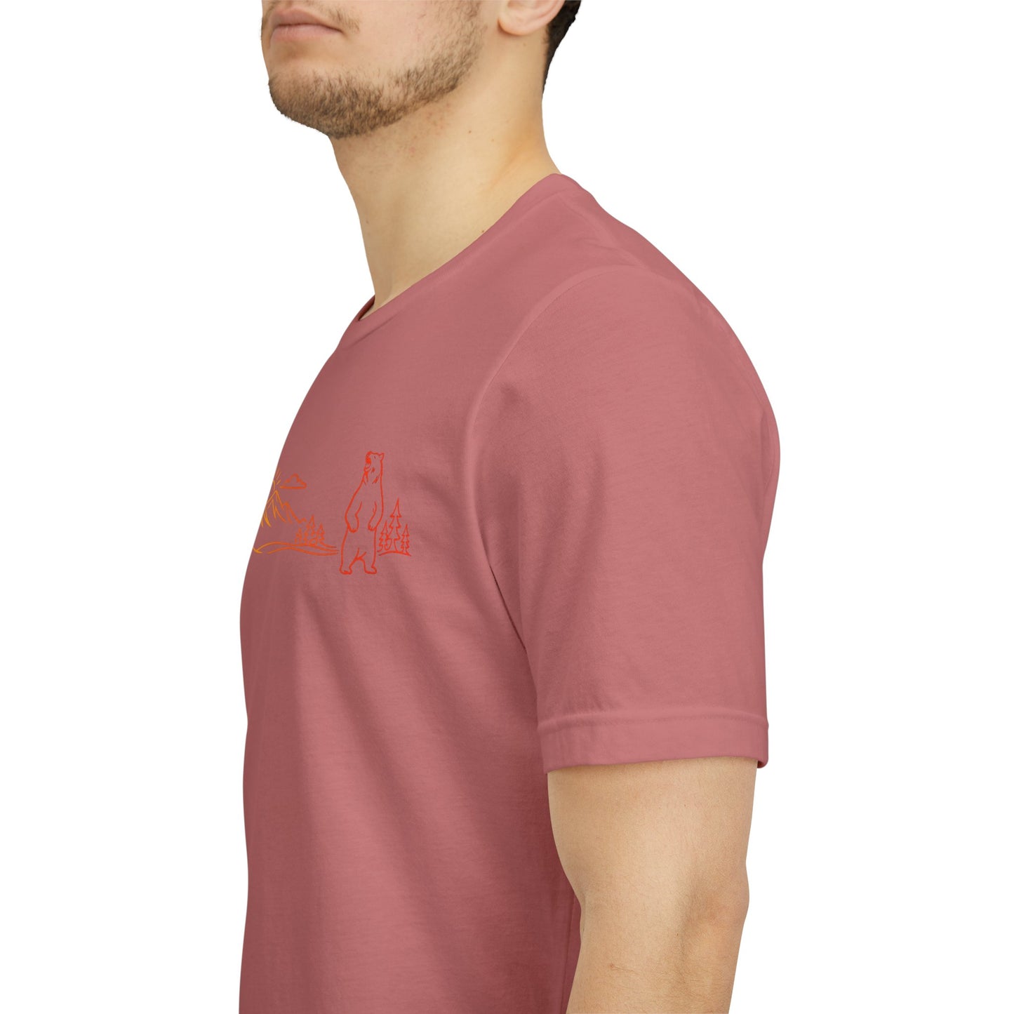 Standing Bear Mountain Scene Tee