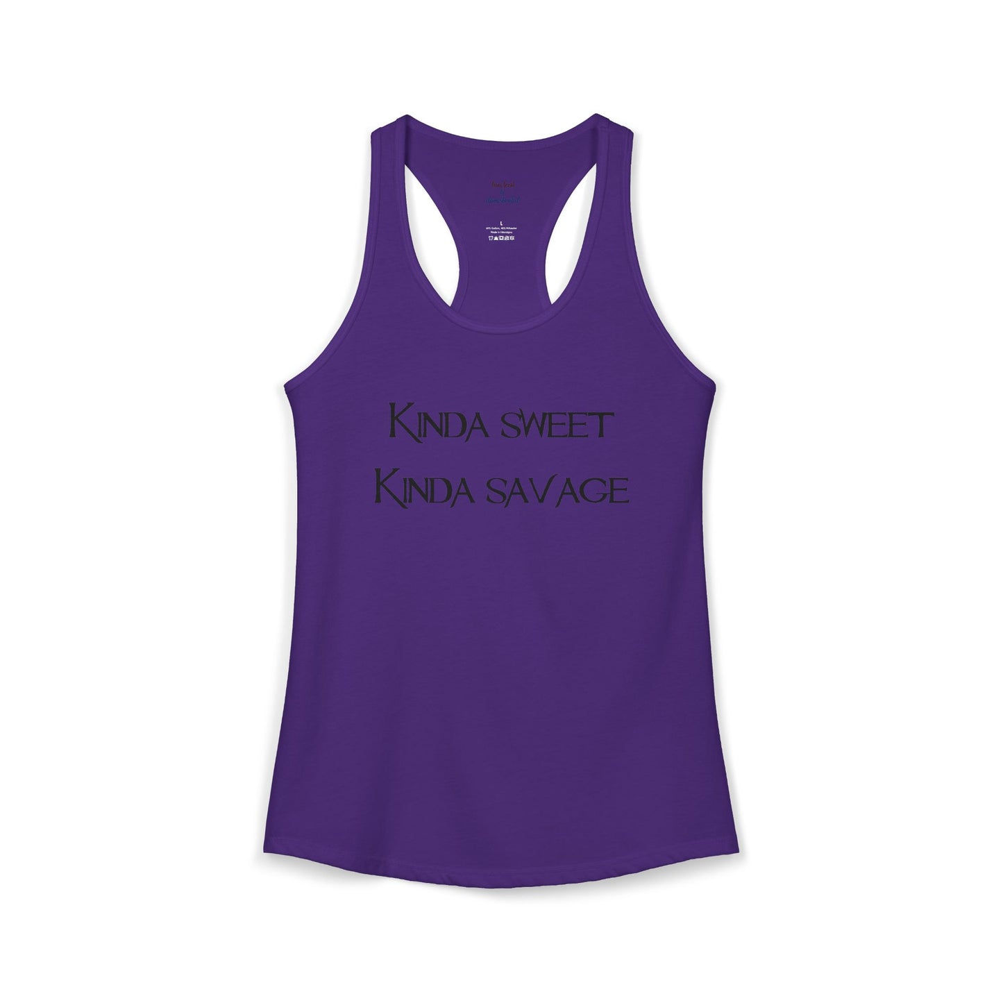 Kinda Both Racerback Tank