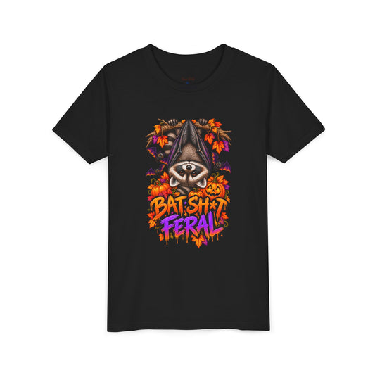 Batty Youth Tee — Raccoon Kids Tshirt