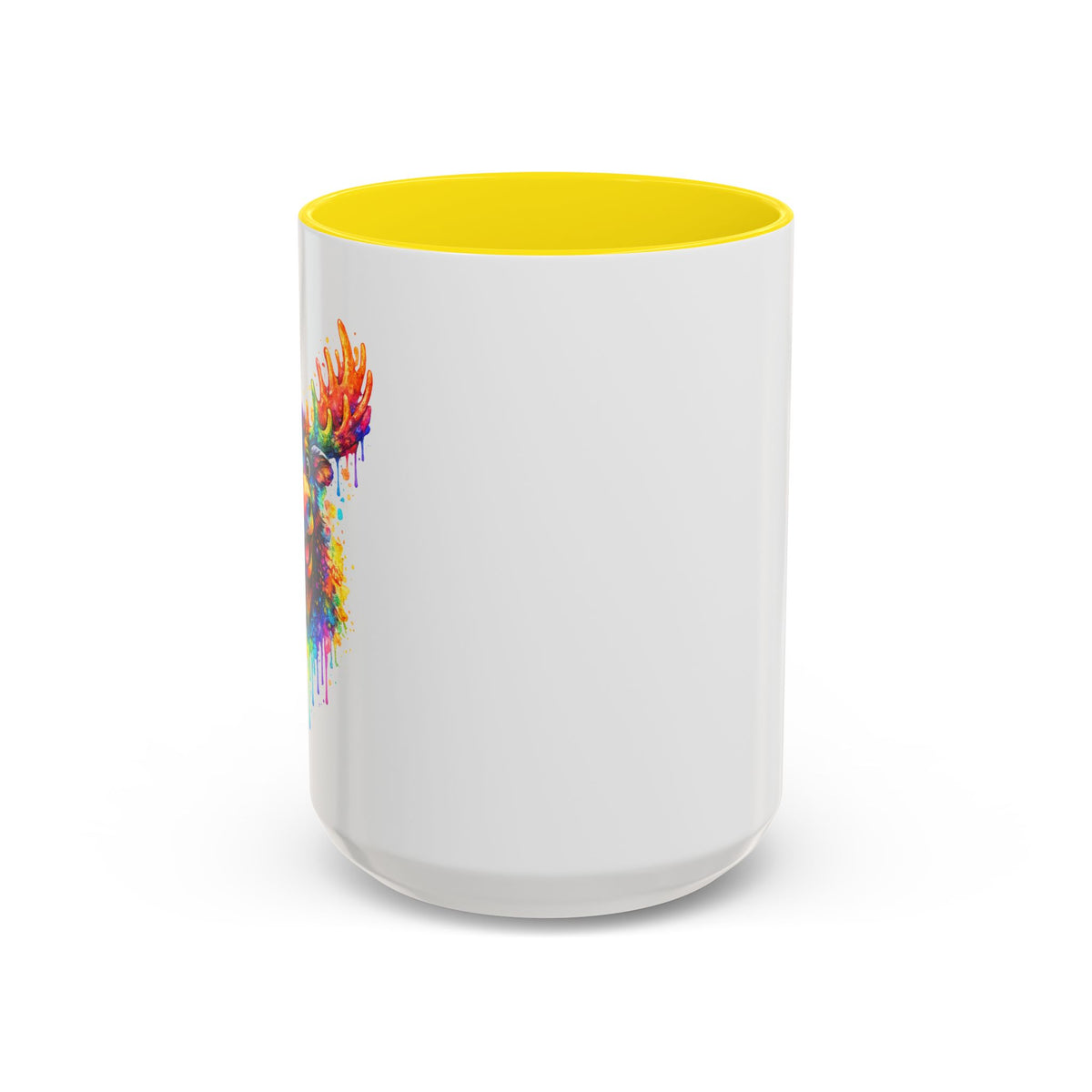 Watercolor Moose Coffee Mug  (11/15oz)