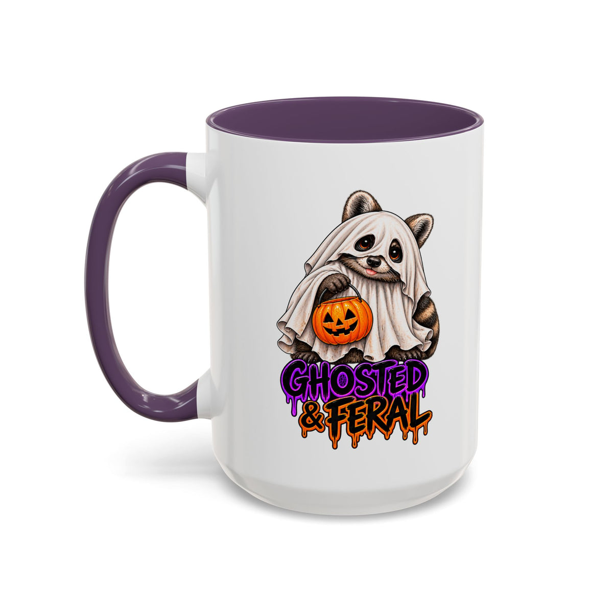 Ghosted Raccoon Coffee Mug  (11/15oz)