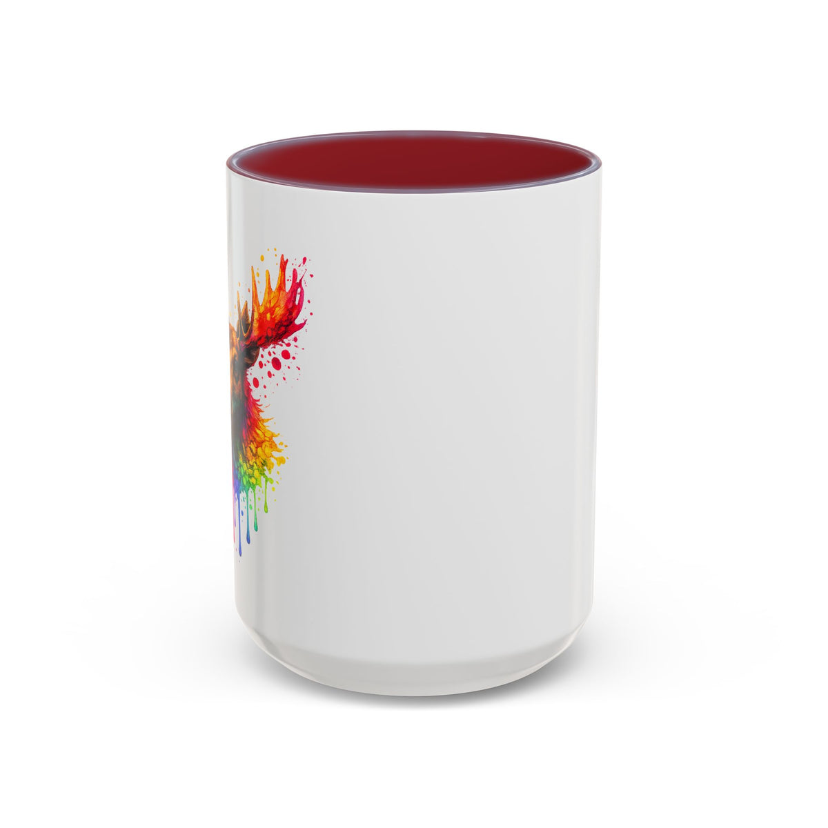 Watercolor Moose Coffee Mug  (11/15oz)