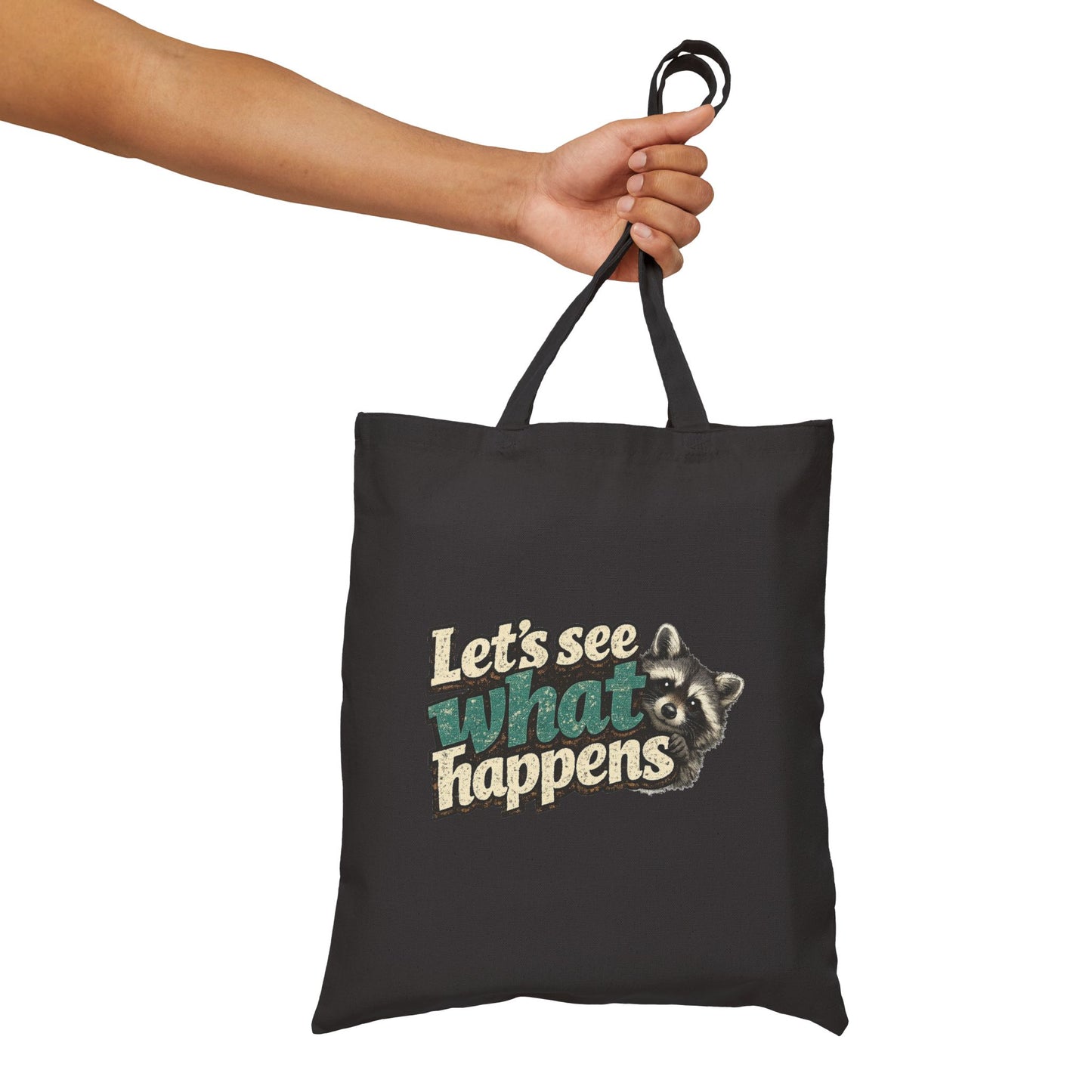 Peek & See Canvas Tote Bag