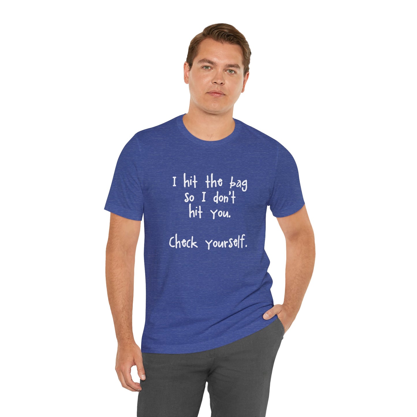 "Check Yourself" Kickboxing Tee