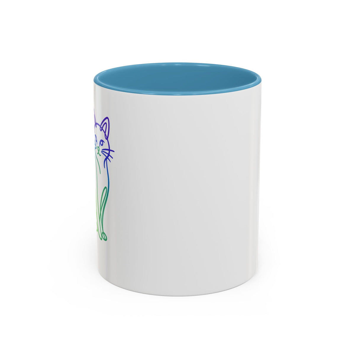 Northern Lights Cat Coffee Mug  (11/15oz)