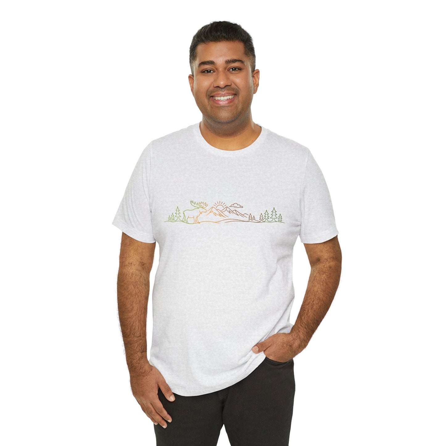 Moose Mountain Scene | Hiking Tee